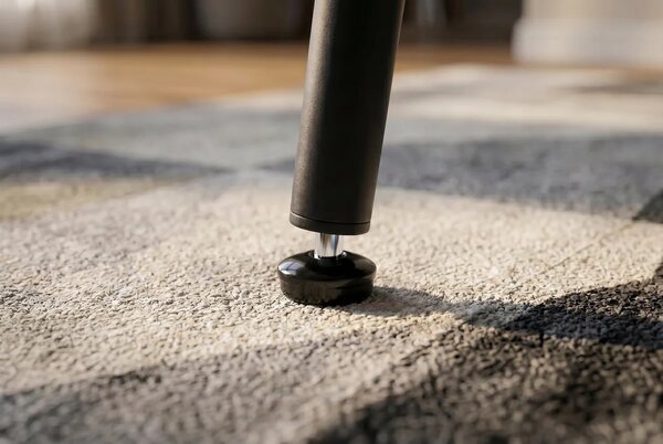 Industriální obdélníkový černý jídelní stůl Ceramia Gris s keramickou deskou s šedým mramorováním a kovovými nohami 120 cm