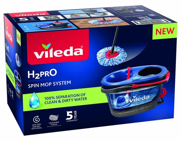 VILEDA H2prO třásňový rotační mop