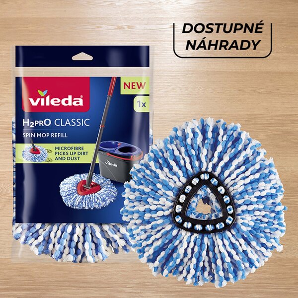 VILEDA H2prO třásňový rotační mop