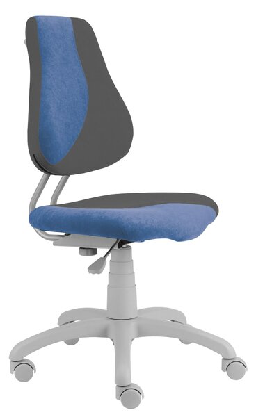 Alba Dětská rostoucí židle Fuxo V-line - modrá/šedá