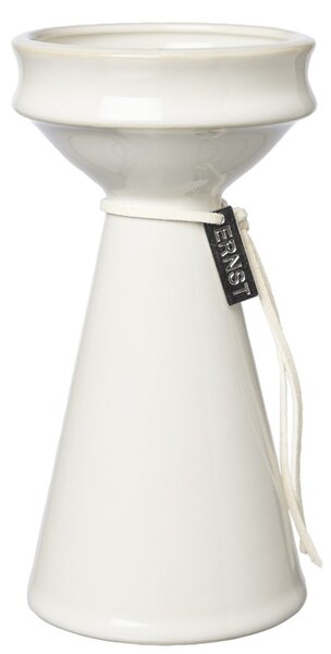 ERNST Kameninová váza Hyacint White - 16 cm EF494