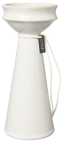 ERNST Kameninová váza Hyacint White - 20 cm EF493