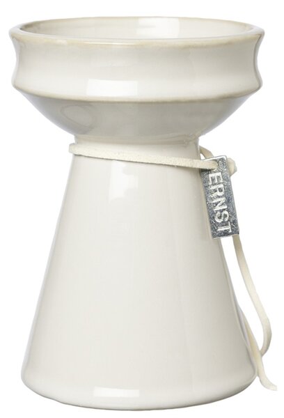 ERNST Kameninová váza Hyacint White - 12 cm EF495