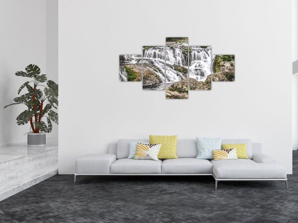 Obraz - Peřeje (125x70 cm)
