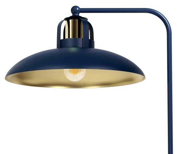 Brilagi - LED Stolní lampa FLAMENGO 1xE27/60W/230V modrá