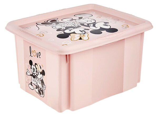 Keeeper Plastový úložný box s víkem 24l Minnie