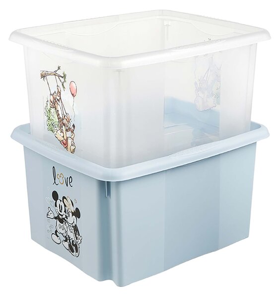 Keeeper Plastový úložný box s víkem 24l Mickey