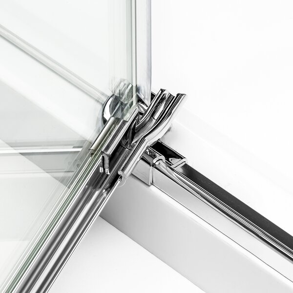 New Trendy Reflexa sprchový kout 120x90 cm obdélníkový chrom lesk/průhledné sklo EXK-5183