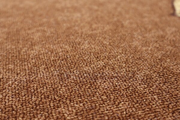 Berfin Dywany AKCE: 200x57 cm Protiskluzový běhoun na míru Zel 1005 Brown - obšitý ze všech stran - šíře 57 cm