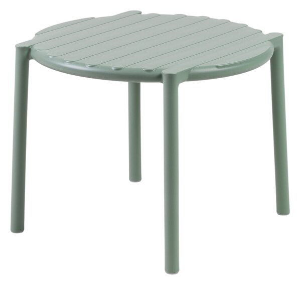 Nardi Světle zelený plastový zahradní odkládací stolek Doga 50 cm