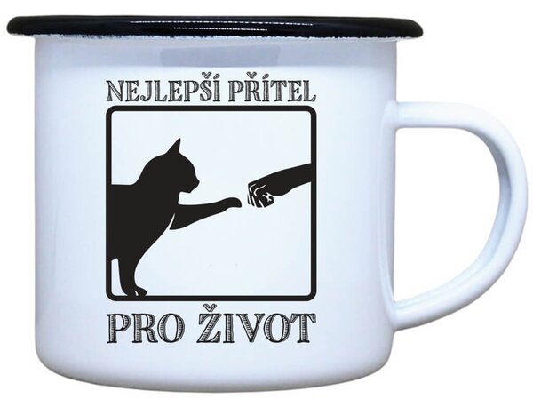 Plecháček s potiskem Nejlepší přítel Objem: 330 ml