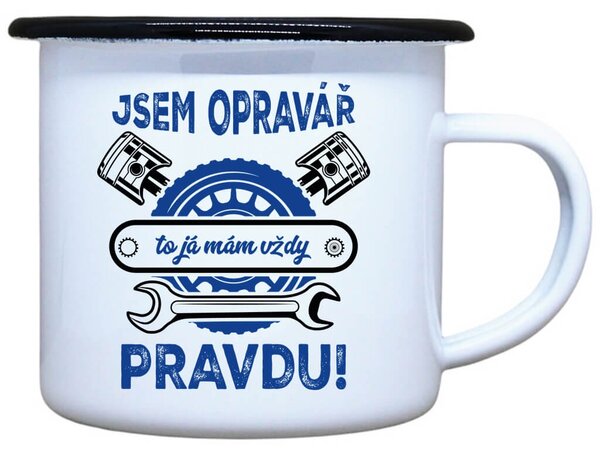 Plecháček Jsem opravář, mám pravdu Objem: 330 ml