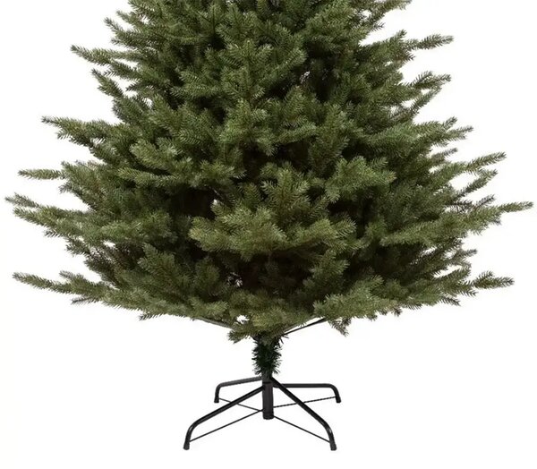 Umělý vánoční stromeček Vermont 180 cm – 100% PE pro autentický vzhled - 151 - 180 cm - 111 do 130cm - Zelené stromky