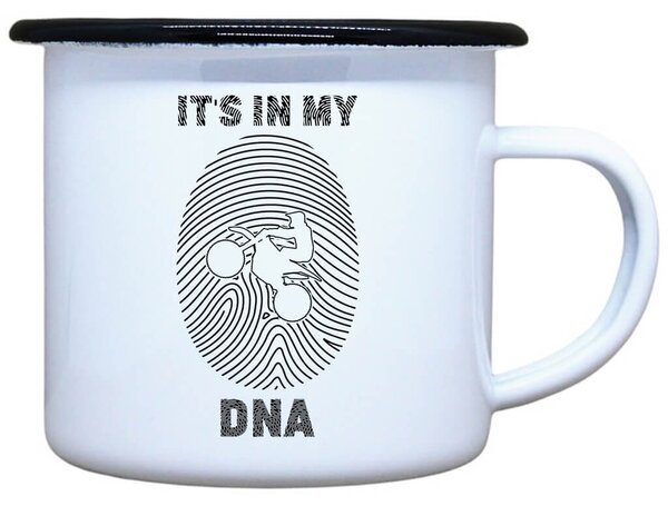 Smaltovaný plecháček Moto DNA Objem: 330 ml