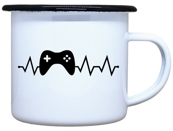 Plecháček s potiskem Tep gaming Objem: 330 ml
