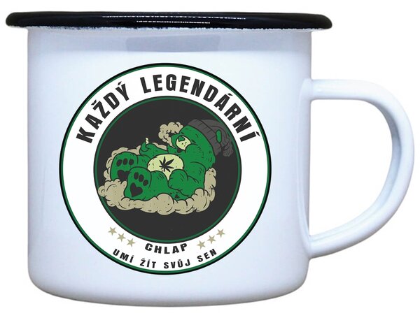 Plecháček Legendární chlap pohoda Objem: 330 ml