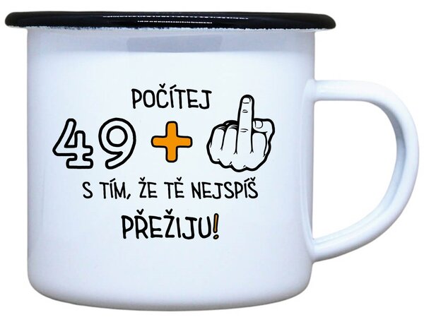 Plecháček s potiskem 49+1 Objem: 330 ml