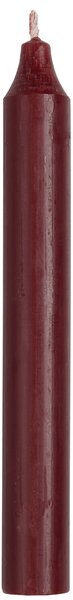 Vysoká svíčka Rustic Bordeaux 18 cm