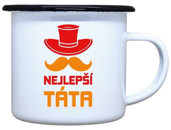 Plecháček s potiskem Nejlepší táta Objem: 330 ml