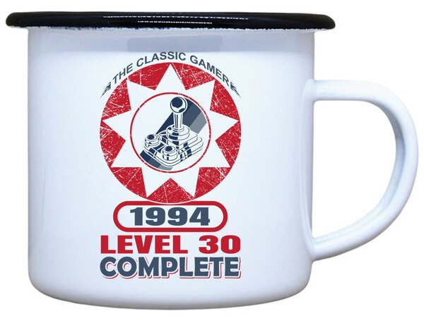 Plecháček s potiskem Level 30 complete Objem: 330 ml