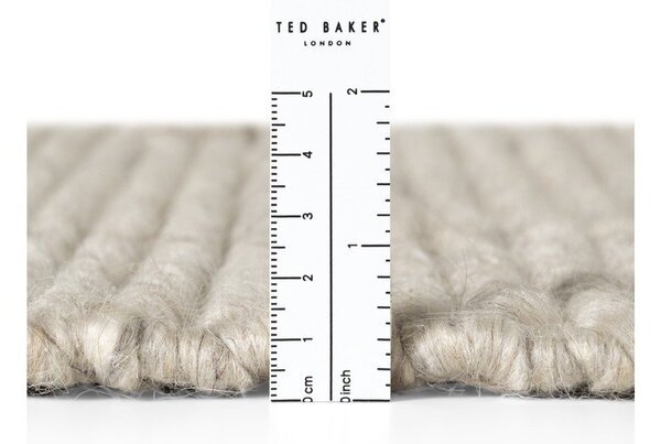 Krémový ručně tkaný vlněný běhoun 80x250 cm Camden Parker – Ted Baker