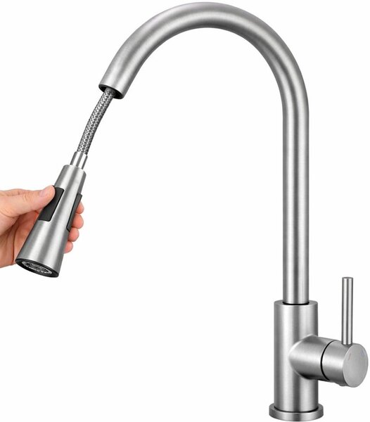 Ruvetti Edera kuchyňská baterie stojící ušlechtilá ocel 1003BS