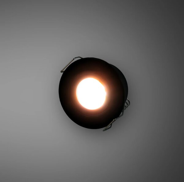 Zápustné LED bodové svítidlo Minalox D42, 3W, CCT 1800-4500K, 24V Barva: Černá
