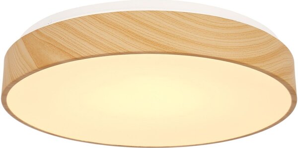 Candellux Figaro nástěnné svítidlo 1x24 W bílá-dřevo 14-33956