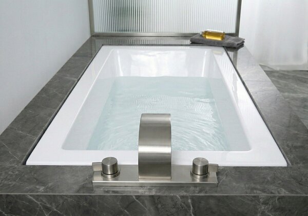 Erga Pureline-S, vana 1400x700x400 mm bez nožiček, bílá lesklá, ERG-V07-PURELINE-S-140x070-WH