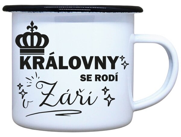 Plecháček s potiskem Královny se rodí Objem: 330 ml