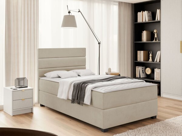 Kontinentální postel Briota, Rozměr postele: 90x200, Potah: Manila 14 5903211416712