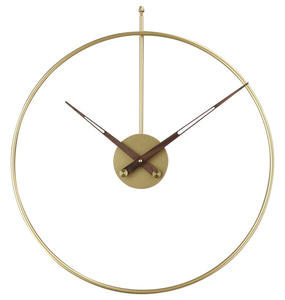 MPM Zlaté kulaté nástěnné hodiny MPM Design Gold E04.4105.8054