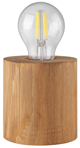 Brilliant - Stolní lampa WOODRA 1xE27/20W/230V borovice