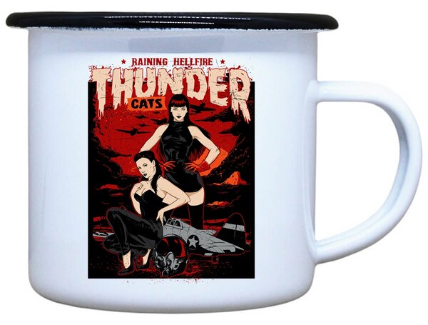 Plecháček s potiskem Thunder cats Objem: 330 ml