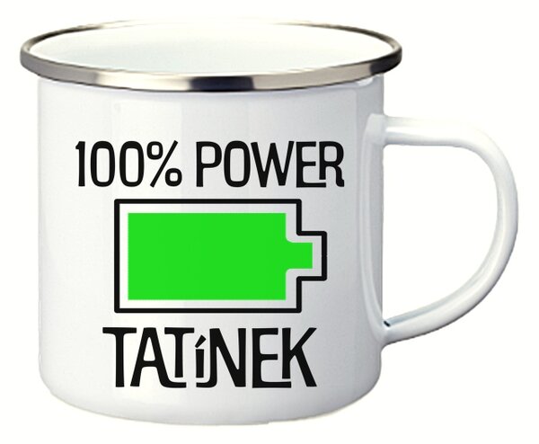 MINI plecháček s potiskem 100% tatínek