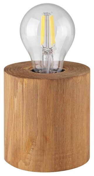 Brilliant - Stolní lampa WOODRA 1xE27/20W/230V borovice