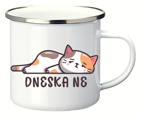 MINI plecháček s potiskem Dneska ne