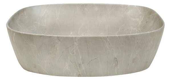 Comad Anna umyvadlo 50.5x39.5 cm oválné na pult hnědá/béžová UN-ANNA-MY1