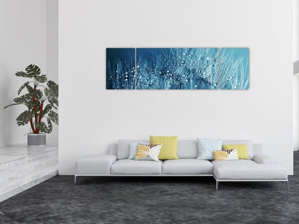 Obraz - Kapky rosy (170x50 cm)