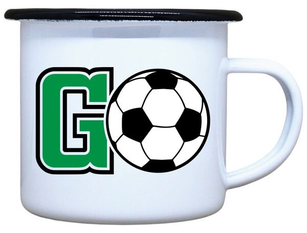 Plecháček s potiskem Fotbal GO Objem: 330 ml