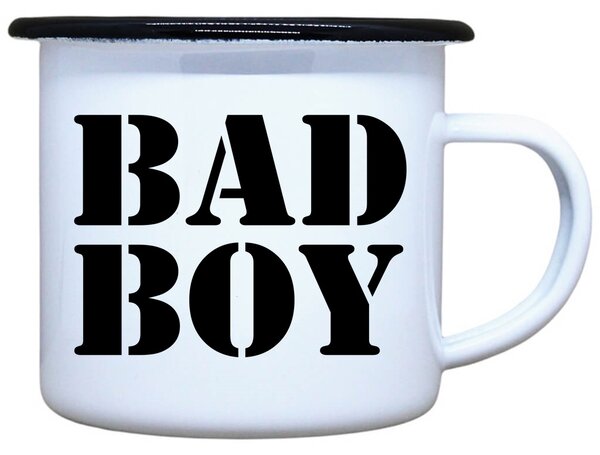 Plecháček s potiskem Bad boy Objem: 330 ml