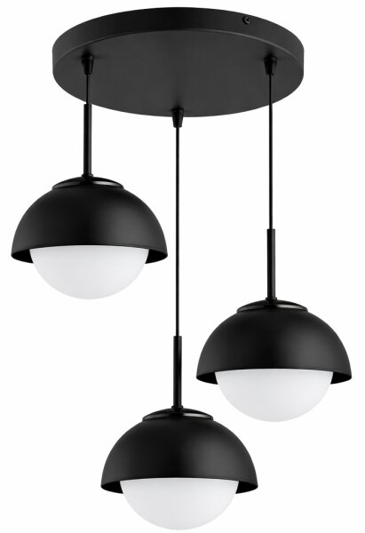 BRILAGI - Lustr na lanku COSMO 3xE27/60W/230V černá