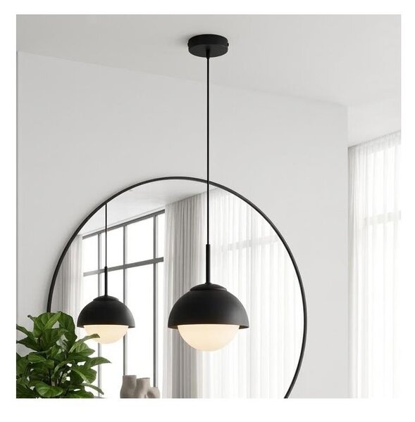 BRILAGI - Lustr na lanku COSMO 1xE27/60W/230V pr. 18 cm černá