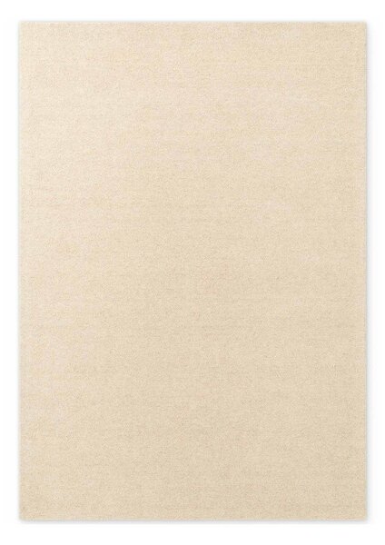 Béžový ručně tkaný vlněný koberec 140x200 cm Puristic Knots – Elle Decoration