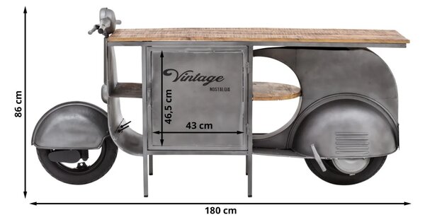 SOB Nábytek - Skříňka pod umyvadlo masiv Leeds mango - F0A00000794W