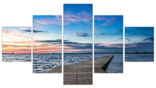 Obraz - Molo (125x70 cm)