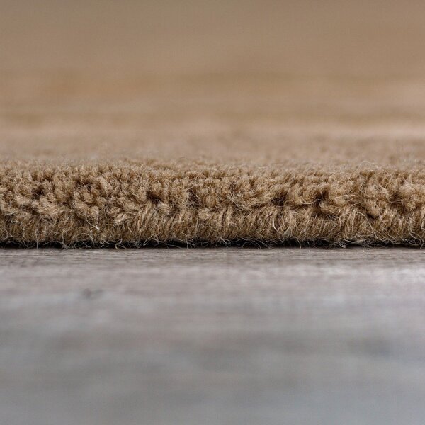 Hnědý ručně tkaný vlněný koberec 200x290 cm Gatsby – Flair Rugs