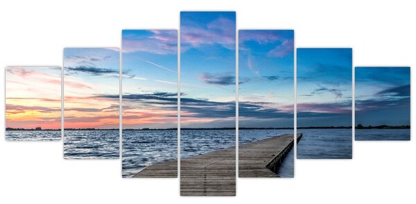 Obraz - Molo (210x100 cm)