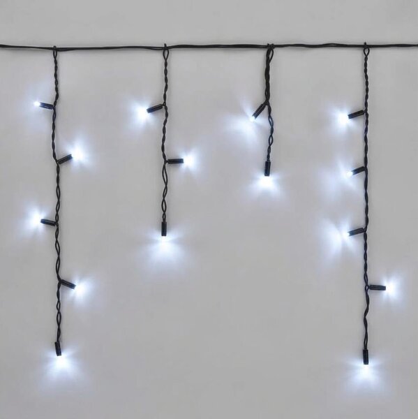 LED Venkovní řetěz 50xLED/3x0,4m IP44 studená bílá