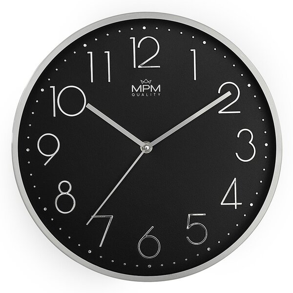 MPM Nástěnné hodiny MPM Metallic Elegance - B E04.4154.90